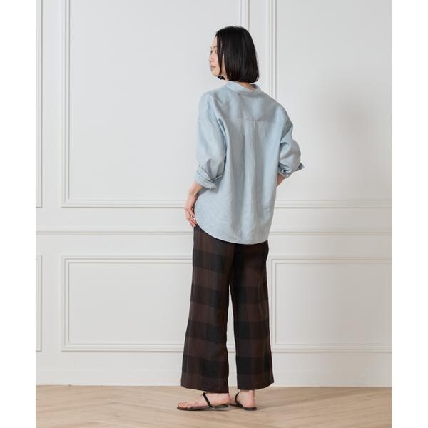 セブンアイディコンセプト（7ID concept）/《大きいサイズ》リネンシャツ