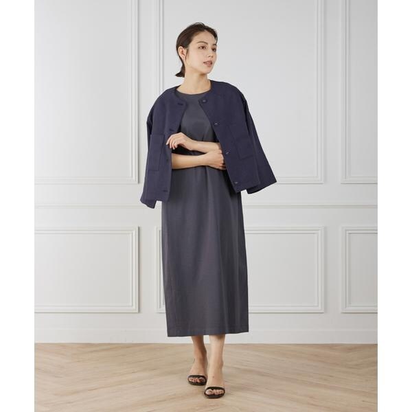 セブンアイディコンセプト（7ID concept）/《大きいサイズ》カラミノーカラージャケット