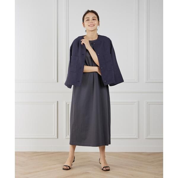 セブンアイディコンセプト（7ID concept）/《大きいサイズ》カラミノーカラージャケット