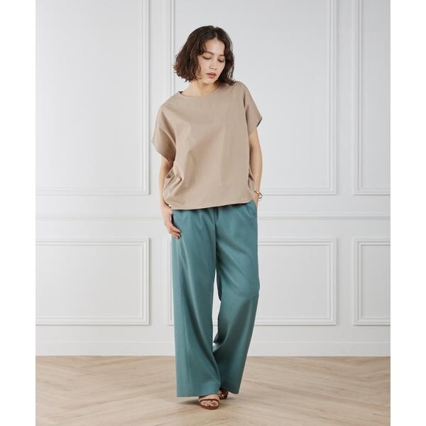 セブンアイディコンセプト（7ID concept）/《大きいサイズ》サイドタックドルマンプルオーバー