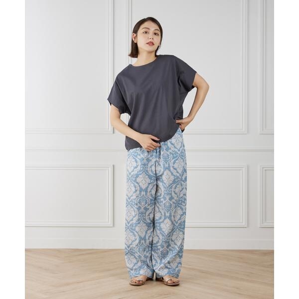 セブンアイディコンセプト（7ID concept）/《大きいサイズ》サイドタックドルマンプルオーバー