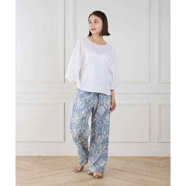 セブンアイディコンセプト（7ID concept）/《大きいサイズ》ボリュームスリーブプルオーバー