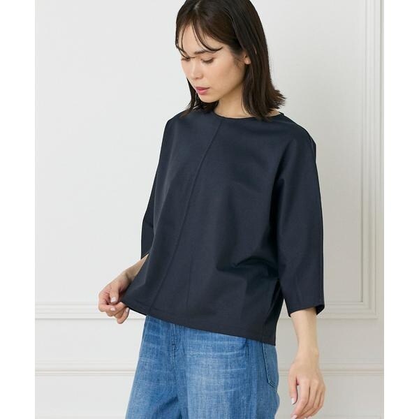 セブンアイディコンセプト（7ID concept）/《大きいサイズ》バックジップドルマンプルオーバー