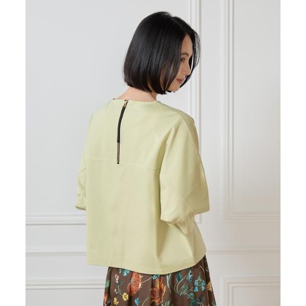 セブンアイディコンセプト（7ID concept）/《大きいサイズ》バックジップドルマンプルオーバー