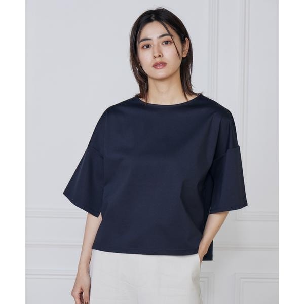 セブンアイディコンセプト（7ID concept）/《大きいサイズ》スリットスリーブプルオーバー