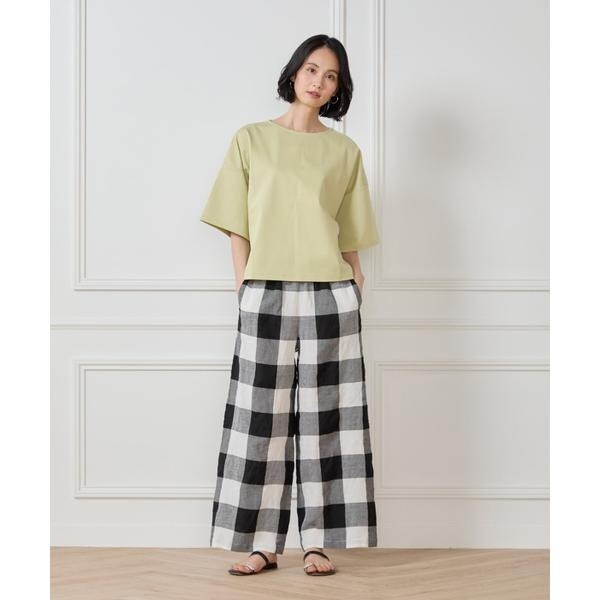 セブンアイディコンセプト（7ID concept）/《大きいサイズ》スリットスリーブプルオーバー