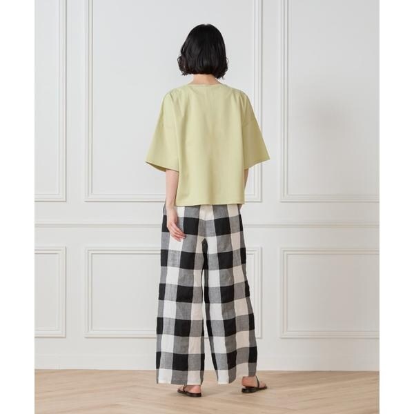 セブンアイディコンセプト（7ID concept）/《大きいサイズ》スリットスリーブプルオーバー