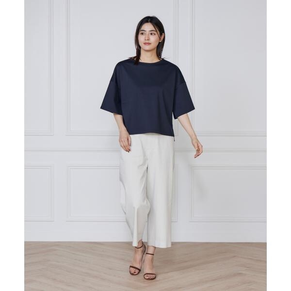 セブンアイディコンセプト（7ID concept）/《大きいサイズ》スリットスリーブプルオーバー