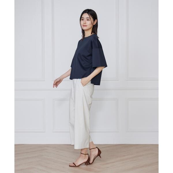 セブンアイディコンセプト（7ID concept）/《大きいサイズ》スリットスリーブプルオーバー