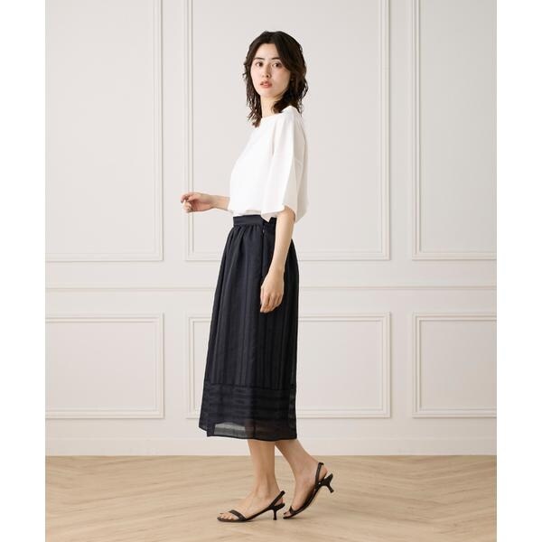 セブンアイディコンセプト（7ID concept）/《大きいサイズ》スリットスリーブプルオーバー