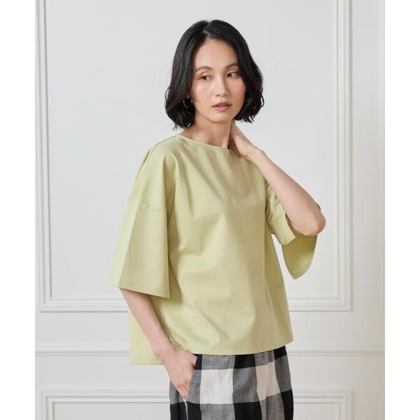 セブンアイディコンセプト（7ID concept）/《大きいサイズ》スリットスリーブプルオーバー