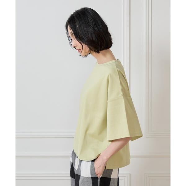 セブンアイディコンセプト（7ID concept）/《大きいサイズ》スリットスリーブプルオーバー