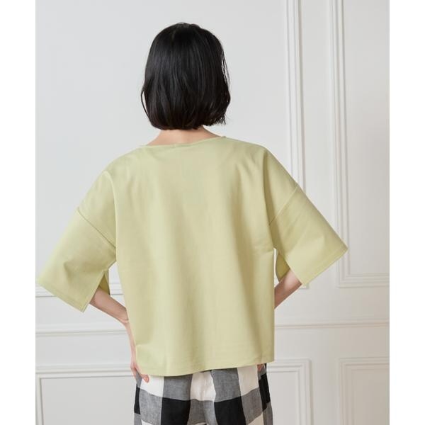 セブンアイディコンセプト（7ID concept）/《大きいサイズ》スリットスリーブプルオーバー