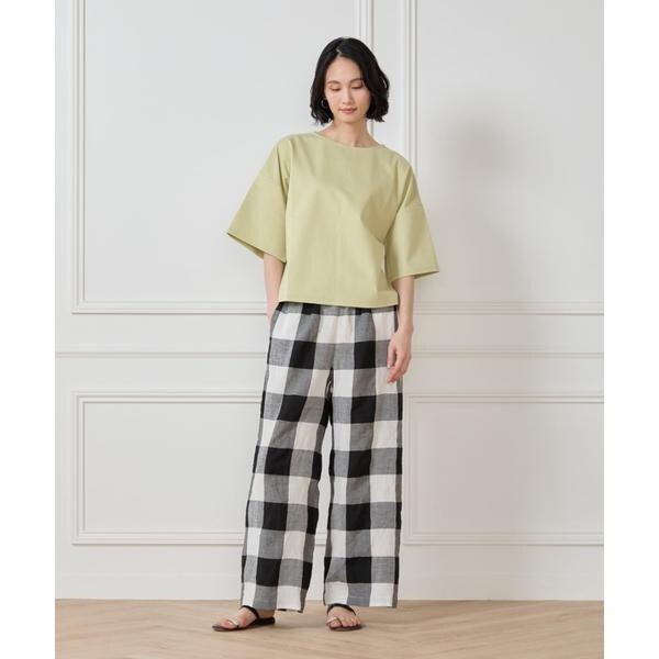 セブンアイディコンセプト（7ID concept）/《大きいサイズ》スリットスリーブプルオーバー