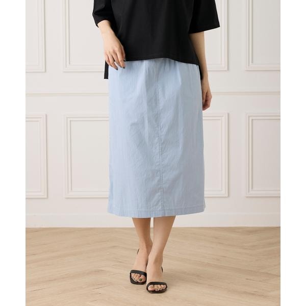 セブンアイディコンセプト（7ID concept）/《大きいサイズ》Aラインスカート
