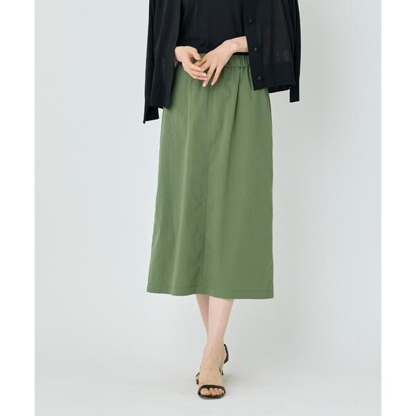 セブンアイディコンセプト（7ID concept）/《大きいサイズ》Aラインスカート