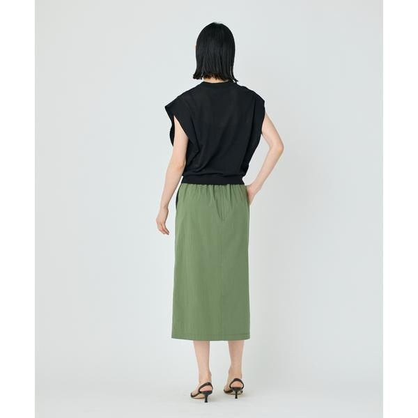セブンアイディコンセプト（7ID concept）/《大きいサイズ》Aラインスカート