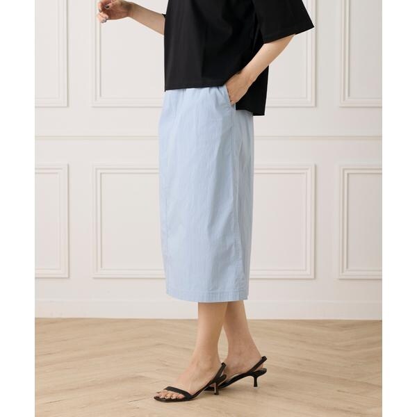 セブンアイディコンセプト（7ID concept）/《大きいサイズ》Aラインスカート