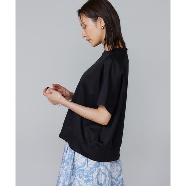 セブンアイディコンセプト（7ID concept）/《大きいサイズ》ヨーク切替ハイネックプルオーバー