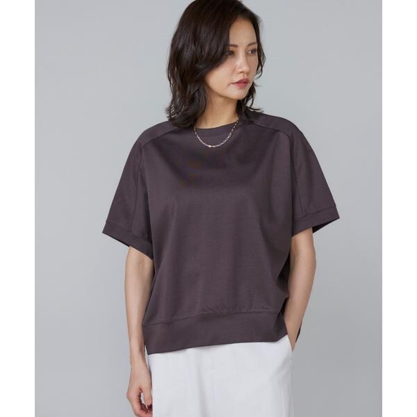 セブンアイディコンセプト（7ID concept）/《大きいサイズ》ヨーク切替ハイネックプルオーバー