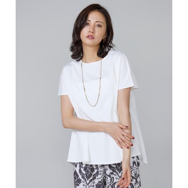 セブンアイディコンセプト（7ID concept）/《大きいサイズ》サイドフレアーカットプルオーバー