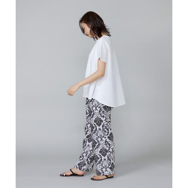 セブンアイディコンセプト（7ID concept）/《大きいサイズ》サイドフレアーカットプルオーバー