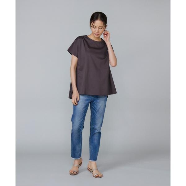 セブンアイディコンセプト（7ID concept）/《大きいサイズ》サイドフレアーカットプルオーバー