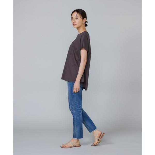 セブンアイディコンセプト（7ID concept）/《大きいサイズ》サイドフレアーカットプルオーバー