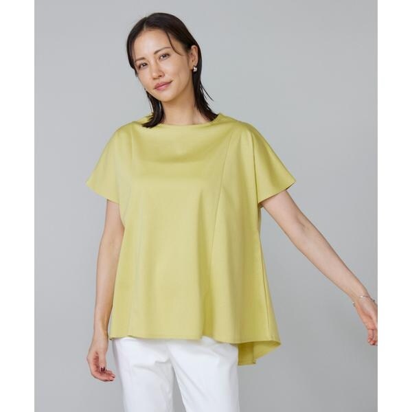 セブンアイディコンセプト（7ID concept）/《大きいサイズ》サイドフレアーカットプルオーバー