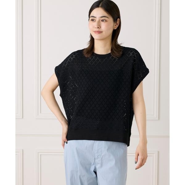 セブンアイディコンセプト（7ID concept）/アイレット天竺カットプルオーバー