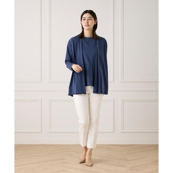 セブンアイディコンセプト（7ID concept）/《大きいサイズ》着流しカーディガン