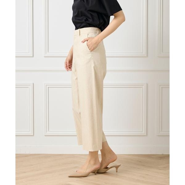 セブンアイディコンセプト（7ID concept）/《大きいサイズ》ワイドクロップトパンツ