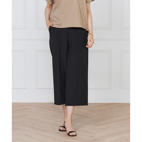 セブンアイディコンセプト（7ID concept）/《大きいサイズ》ワイドクロップトパンツ
