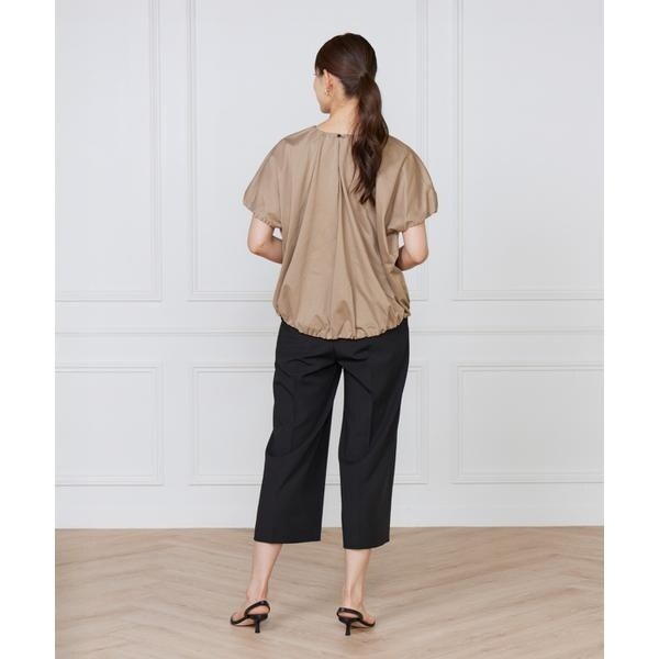 セブンアイディコンセプト（7ID concept）/《大きいサイズ》ワイドクロップトパンツ