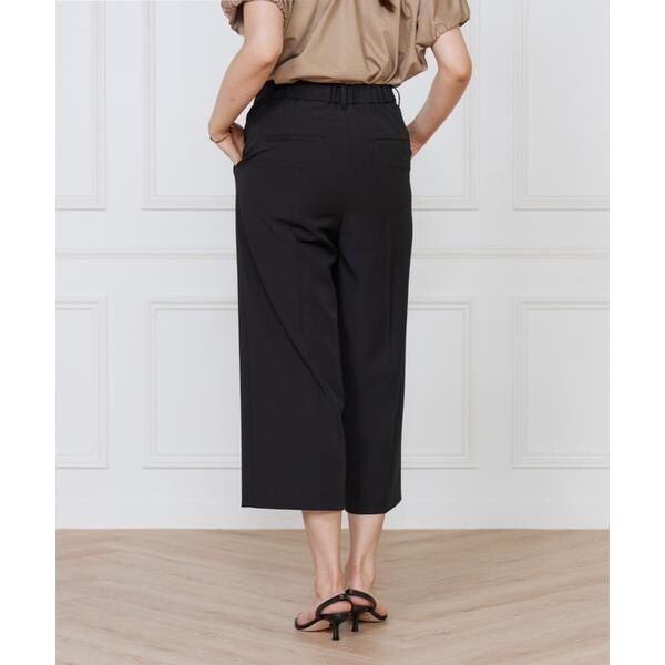 セブンアイディコンセプト（7ID concept）/《大きいサイズ》ワイドクロップトパンツ