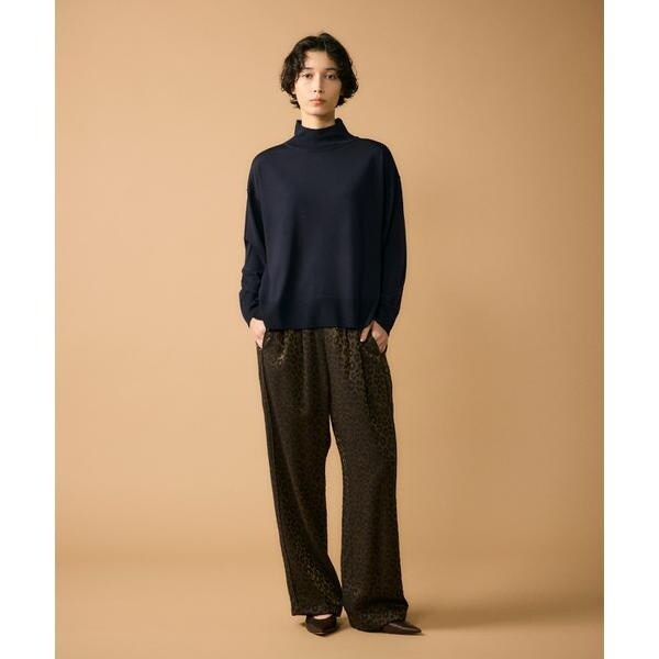 セブンアイディコンセプト（7ID concept）/《大きいサイズ》ハイネックボリュームプルオーバー