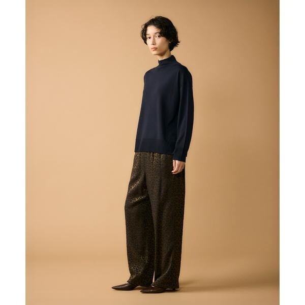 セブンアイディコンセプト（7ID concept）/《大きいサイズ》ハイネックボリュームプルオーバー