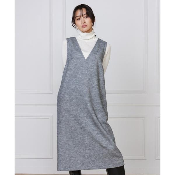 セブンアイディコンセプト（7ID concept）/《大きいサイズ》ジャンパースカート