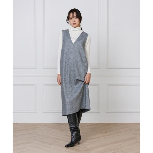 セブンアイディコンセプト（7ID concept）/《大きいサイズ》ジャンパースカート