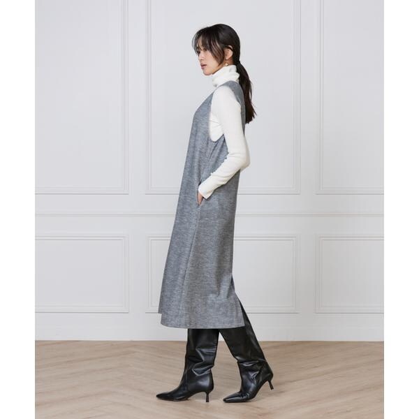 セブンアイディコンセプト（7ID concept）/《大きいサイズ》ジャンパースカート