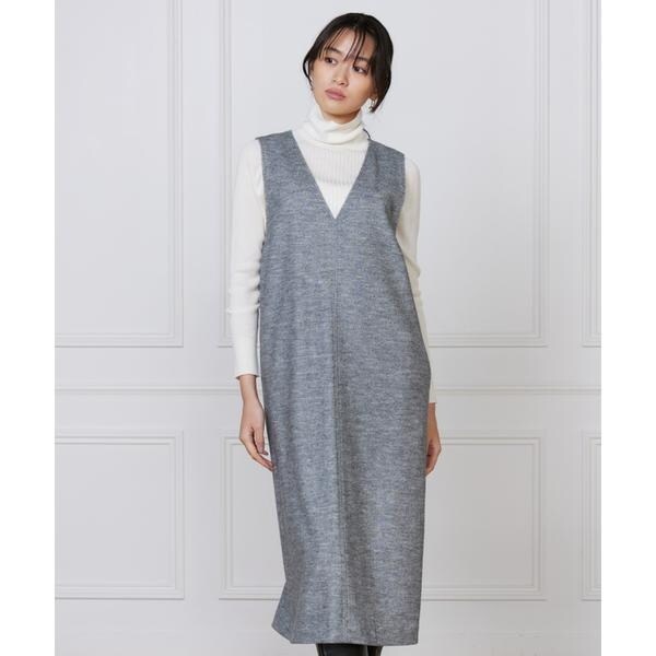 セブンアイディコンセプト（7ID concept）/《大きいサイズ》ジャンパースカート