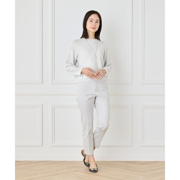 【NEW】セブンアイディコンセプト（7ID concept）/《大きいサイズ》コットンストレッチベーシックパンツ