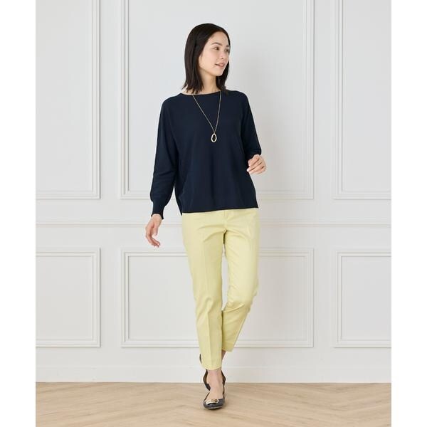 【NEW】セブンアイディコンセプト（7ID concept）/《大きいサイズ》コットンストレッチベーシックパンツ