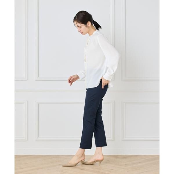 【NEW】セブンアイディコンセプト（7ID concept）/《大きいサイズ》コットンストレッチベーシックパンツ