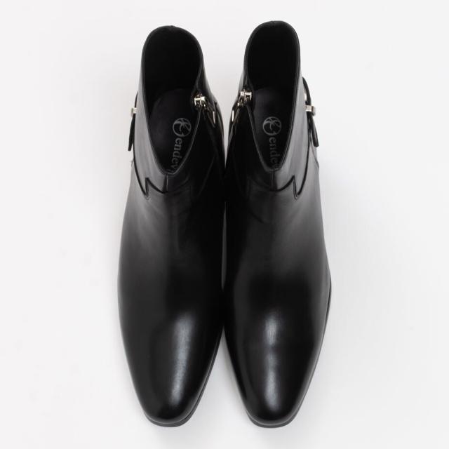 エンデヴァイス（endevice）/サイドベルト ヒールブーツ / サイド