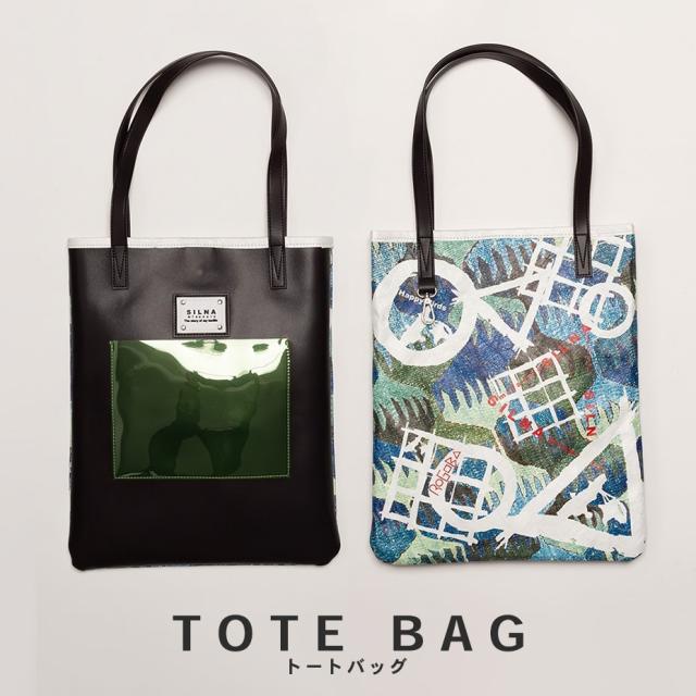 シルナ_ミナコロ（SILNA_minacolo）/ROGOBA / ロゴバ コラボ トートバッグ