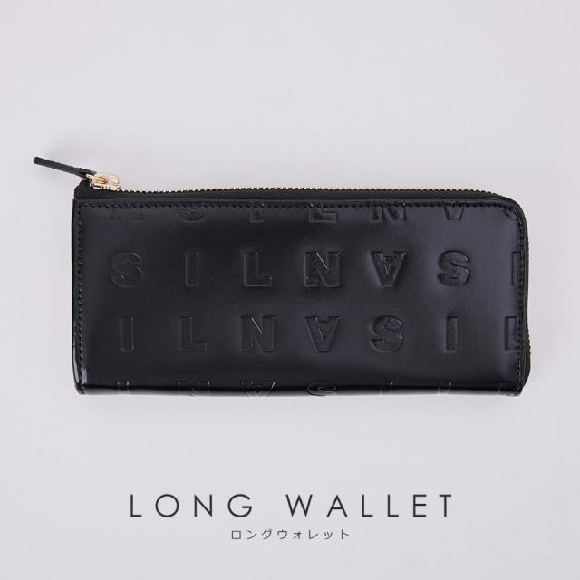 シルナ_ミナコロ（SILNA_minacolo）/SILNAロゴ 型押し L字 長財布
