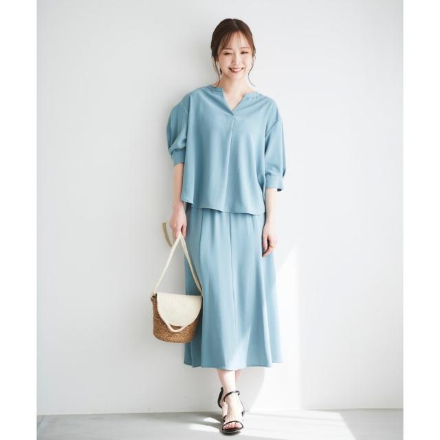 ルクールブラン/ブラウス×セミフレアスカートセットアップの通販はau