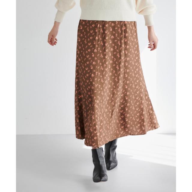 ルクールブラン（le．coeur blanc）/フラワージャガードマーメイドスカート