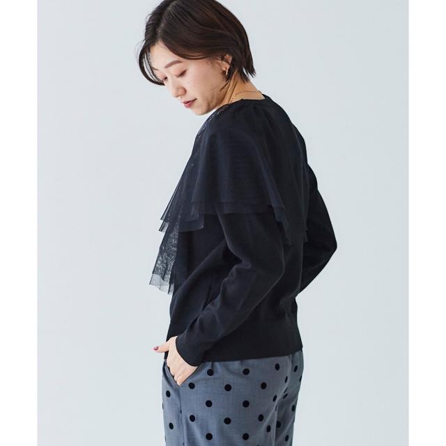 ルクールブラン（le．coeur blanc）/《WEB限定アイテム》アシメチュールニット